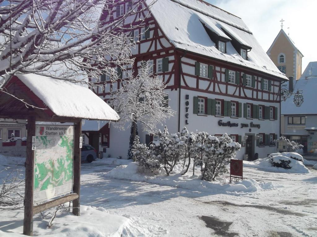 Gasthaus Hotel Zum Kreuz Stetten am Kalten Markt Luaran gambar