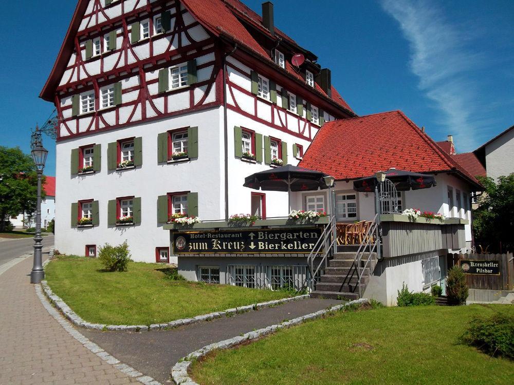 Gasthaus Hotel Zum Kreuz Stetten am Kalten Markt Luaran gambar