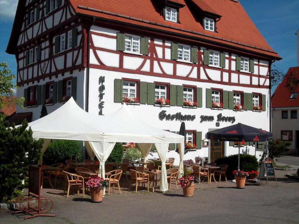 Gasthaus Hotel Zum Kreuz Stetten am Kalten Markt Luaran gambar